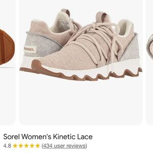 Sorel kinetic lace sneaker